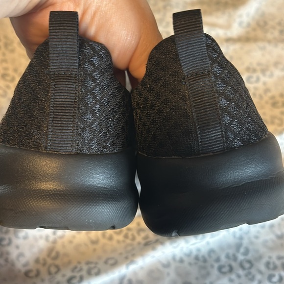 Skechers Memory Foam Black Slip On Sneakers - 9 - Picture 4 of 5